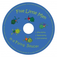 Cover image for Five Little Men in a Flying Saucer